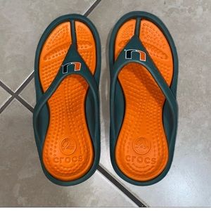 Crocs that represent UM